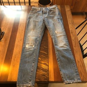 Levi’s 501 skinny jeans